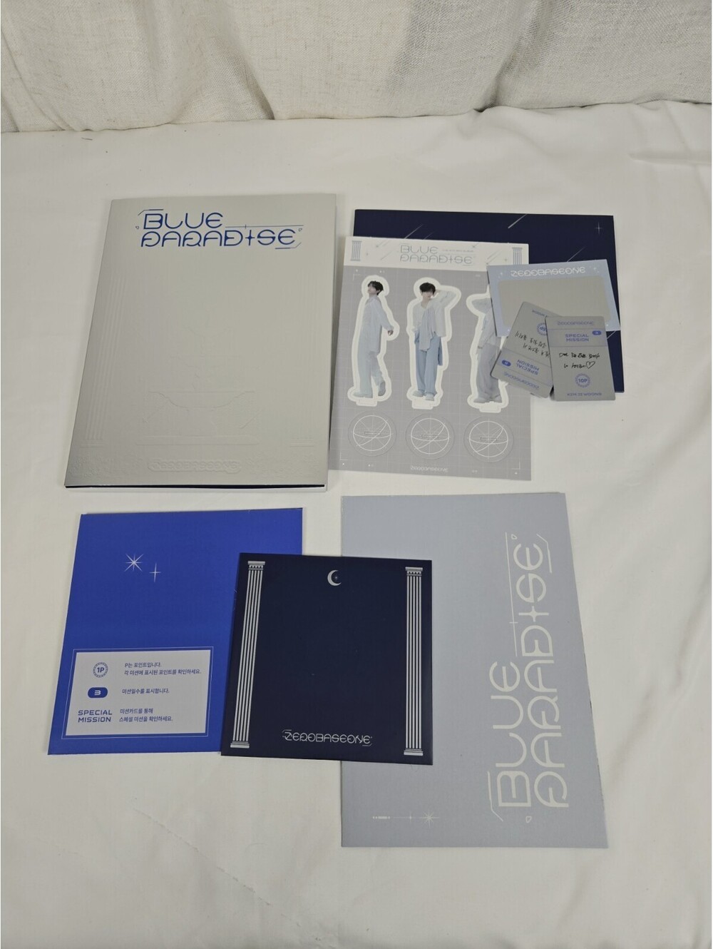 ZEROBASEONE - BLUE PARADISE [HIDE VER.] + STORE GIFT